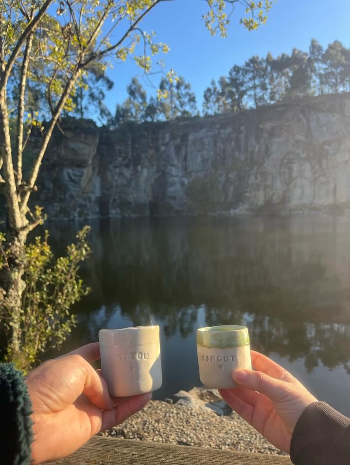Christelle Creiche Céramique | Entrain de faire de la céramique | Christelle Creiche Céramiste Bullion Yvelines
